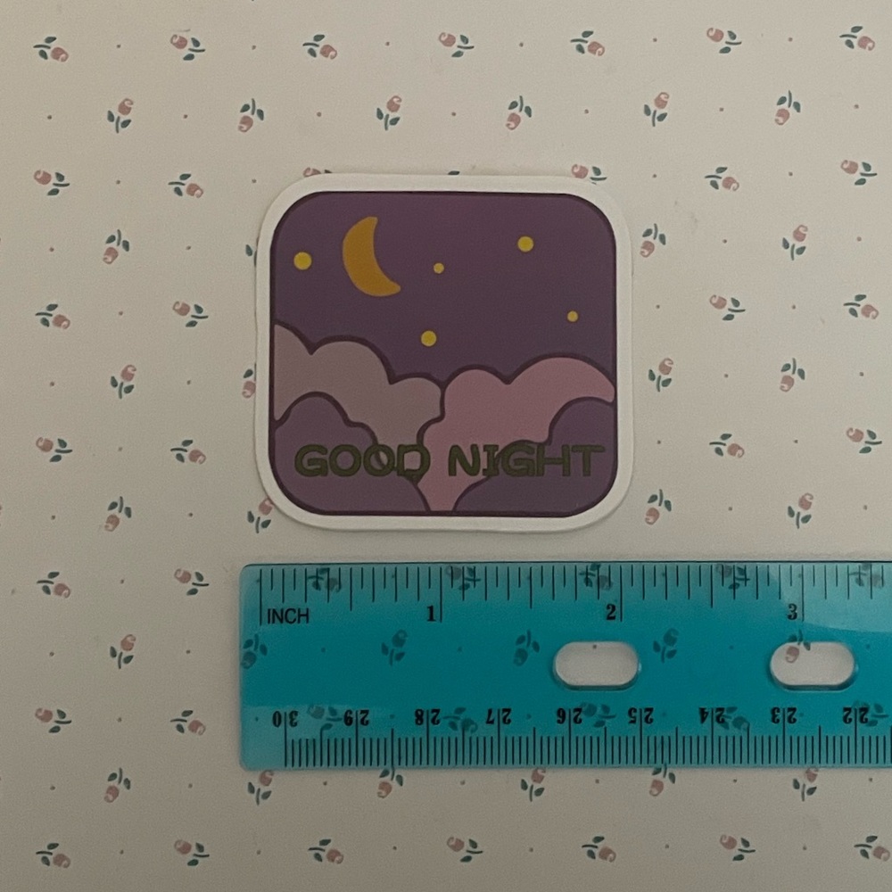 “Good Night” Sticker - Picture 2 of 2